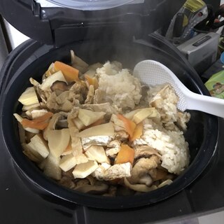 たけのこたっぷり炊き込みご飯